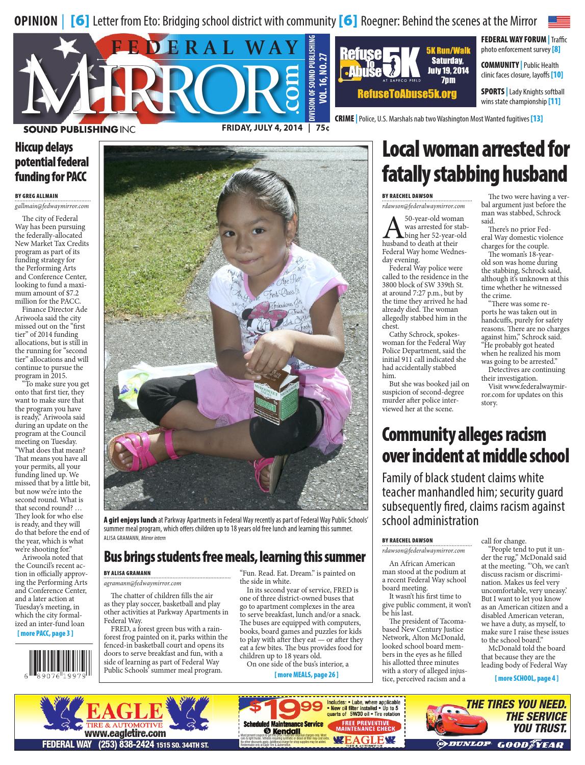 Federal Way Mirror, July 04, 2014 by Sound Publishing - Issuu
