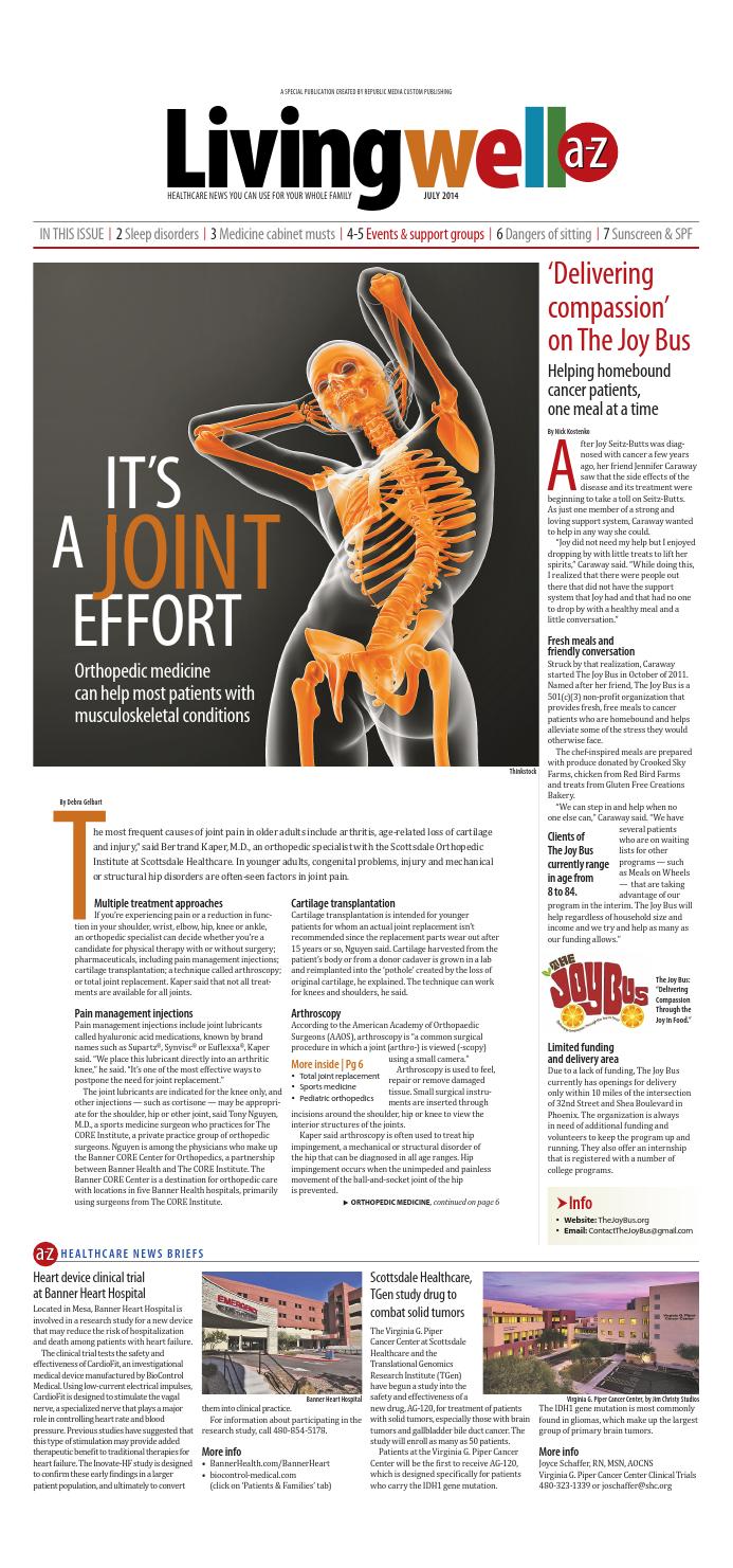 Livingwell Az July 2014 By Republic Media Content Marketing Issuu