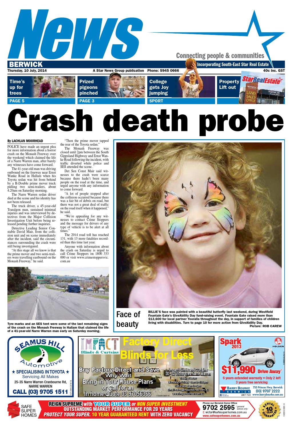 News Berwick 10th July 2014 by Star News Group Issuu