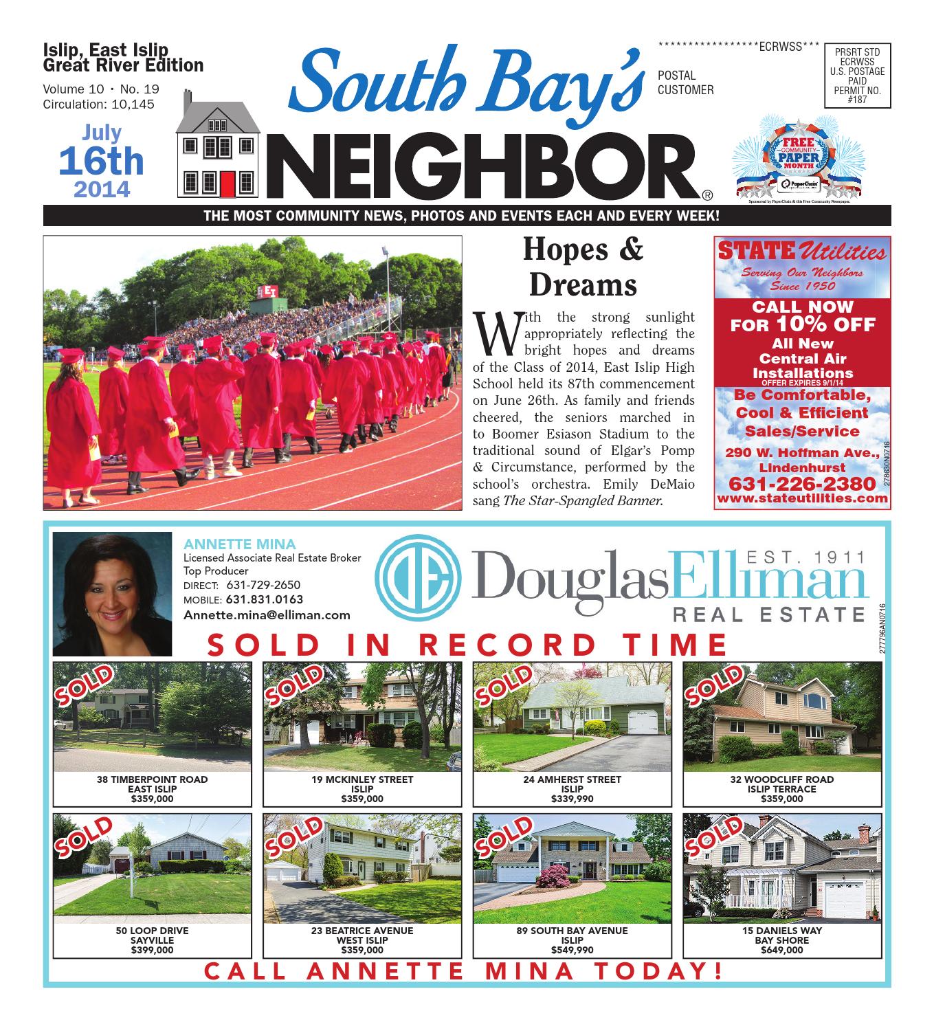 July 16, 2014 Islip by Long Island Media Group Issuu