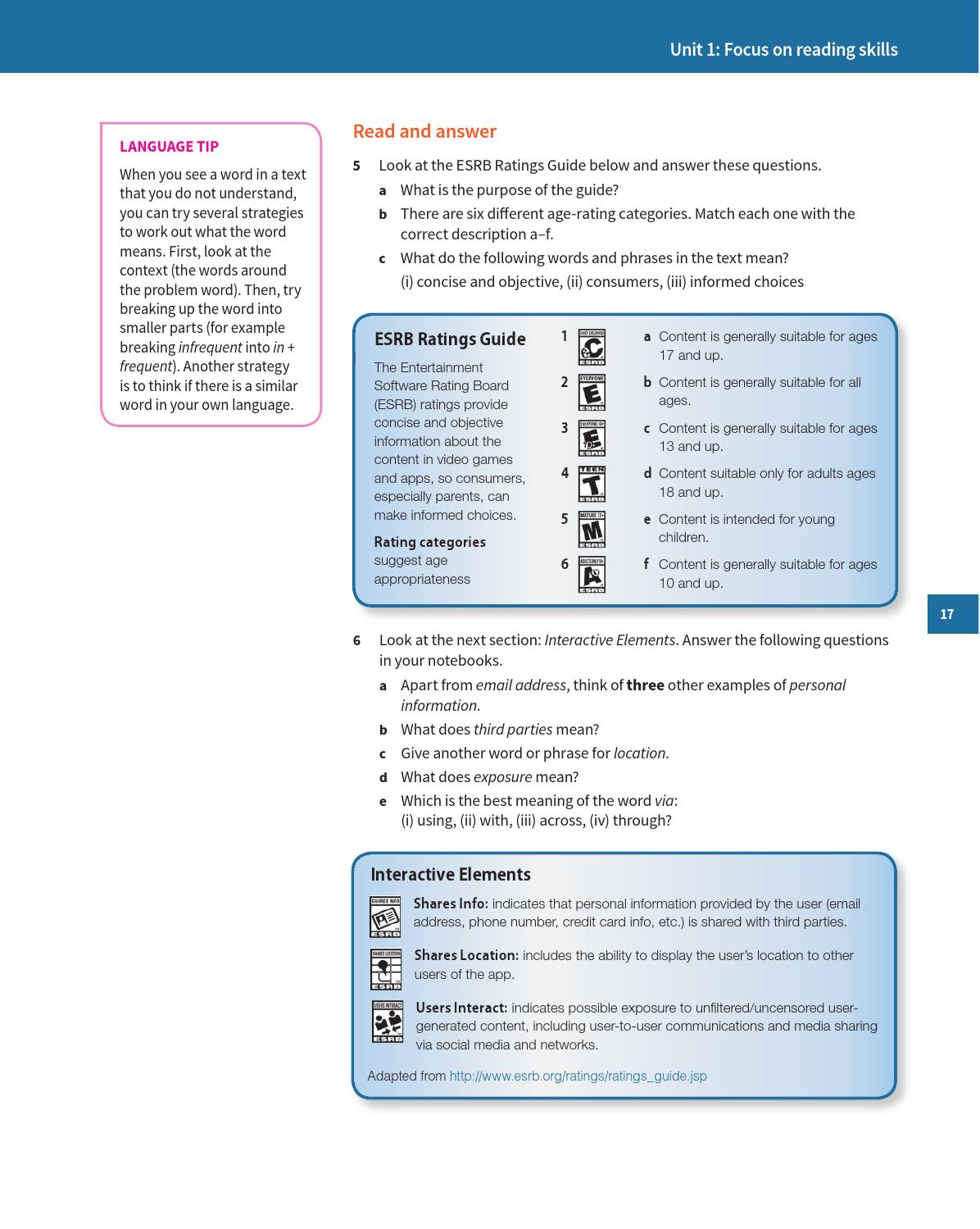Cambridge Igcse English As A Second Language Coursebook Answers Pdf