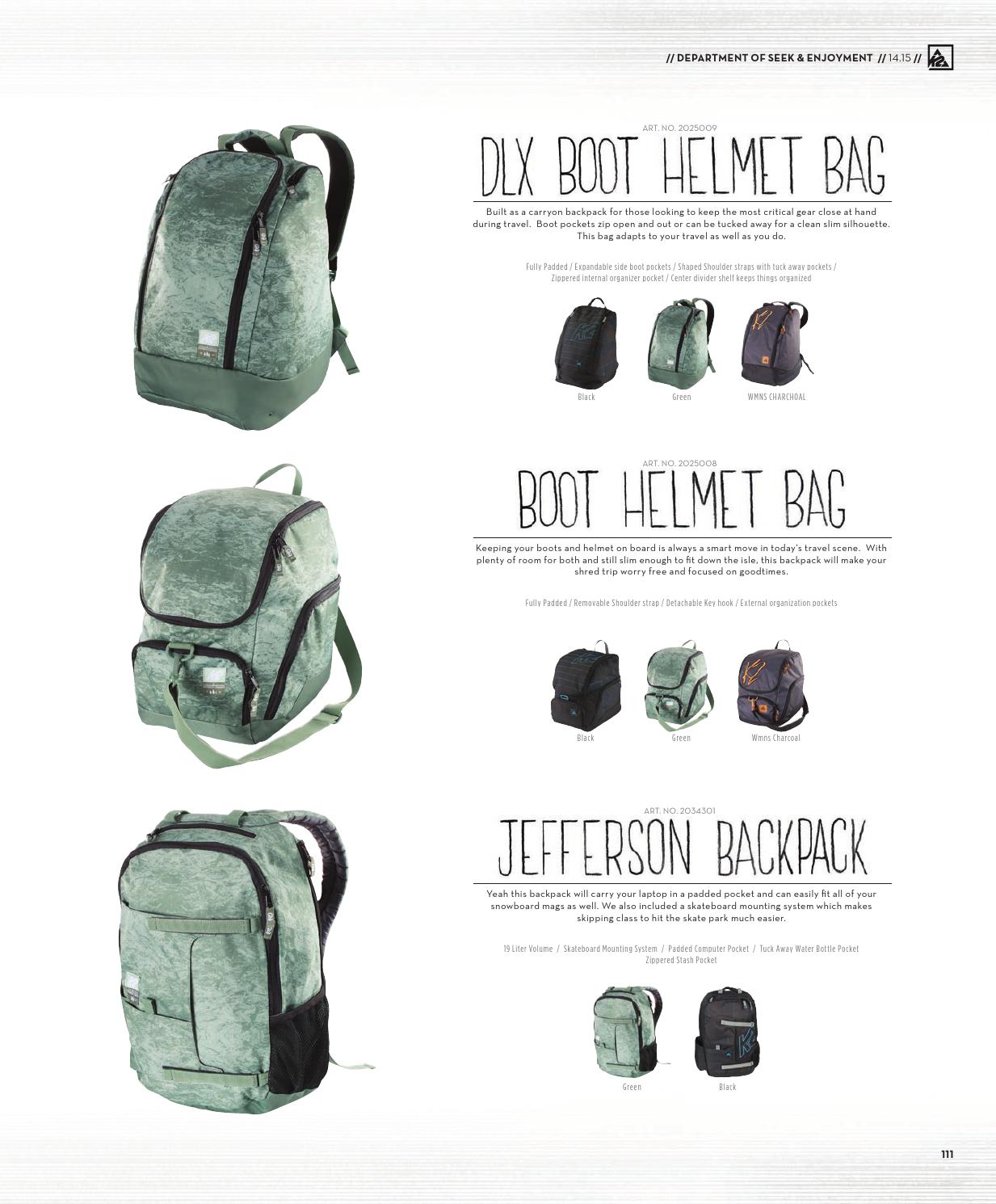 tuck away backpack straps