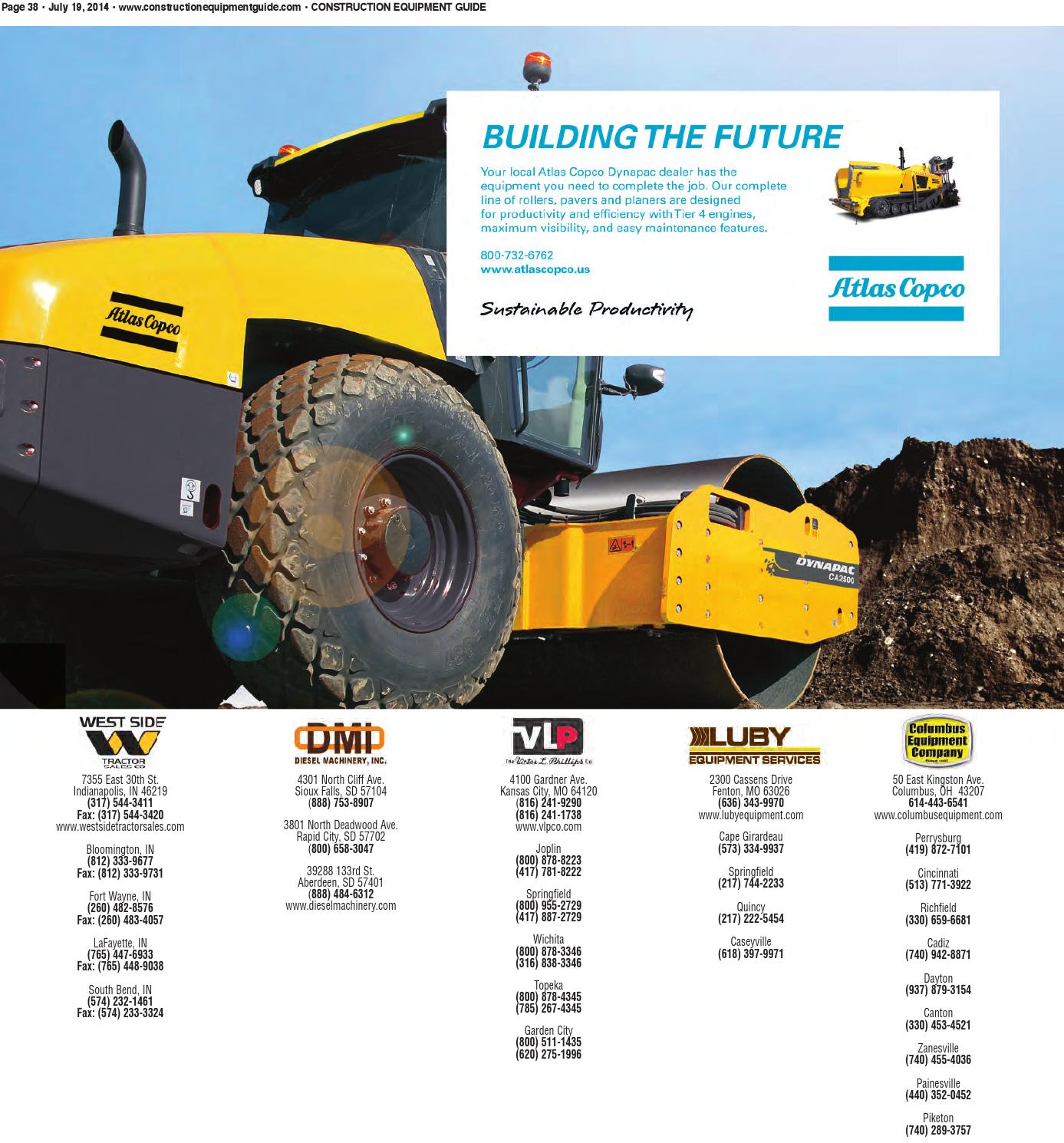 Midwest 15 2014 by Construction Equipment Guide Issuu