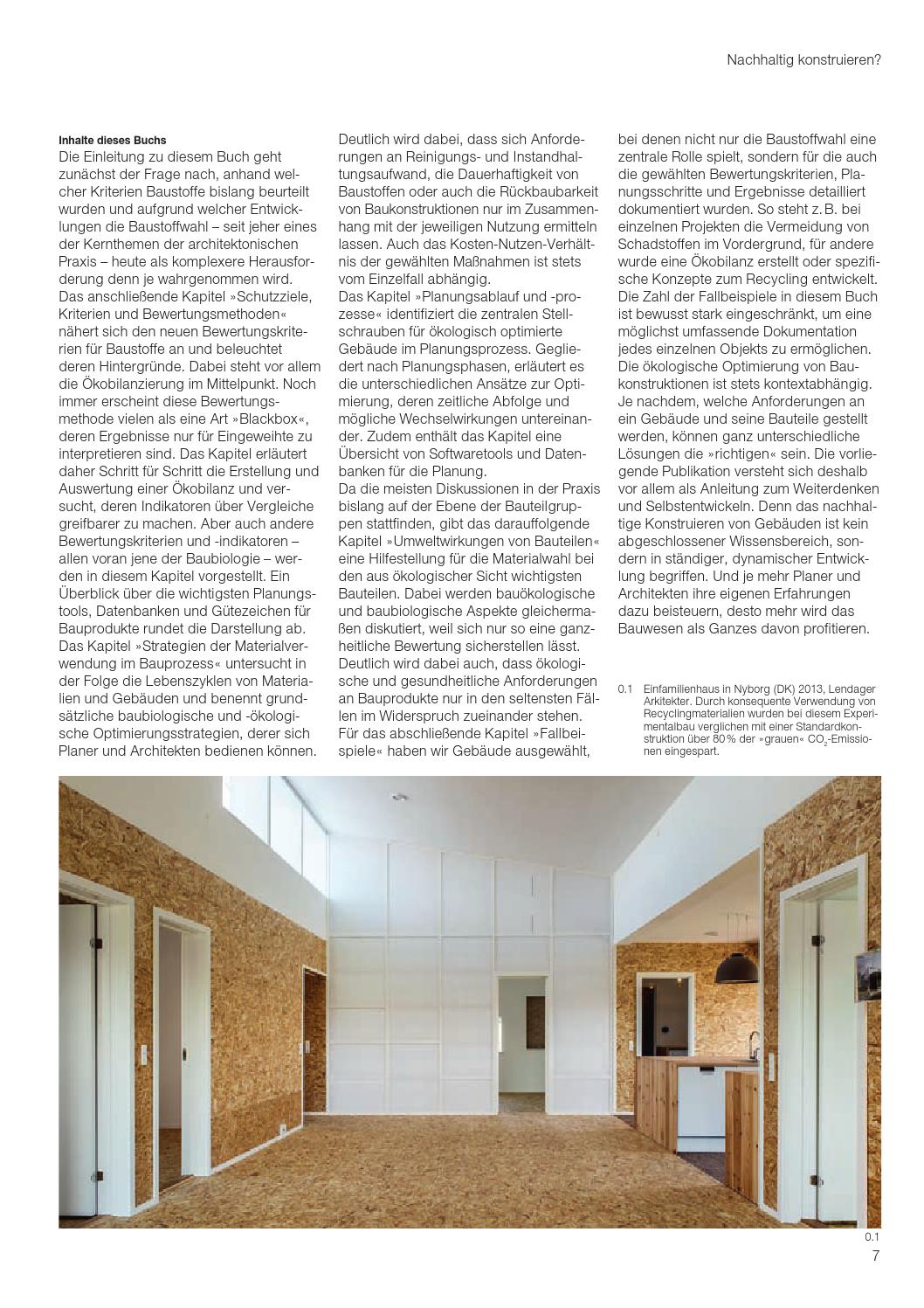 Nachhaltig konstruieren by DETAIL - Issuu