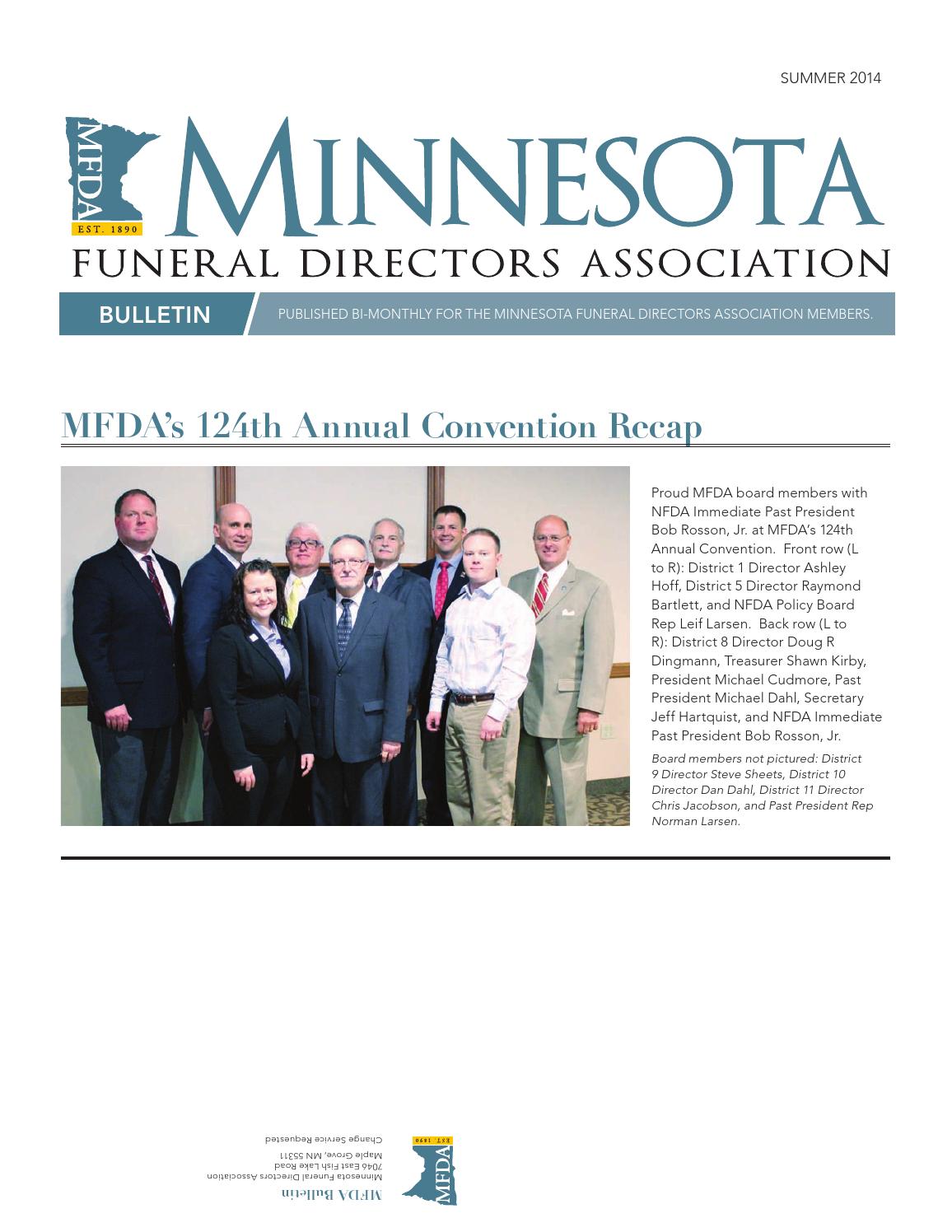 MFDA BULLETIN - SUMMER 2014 by Pernsteiner Creative Group, Inc. - Issuu