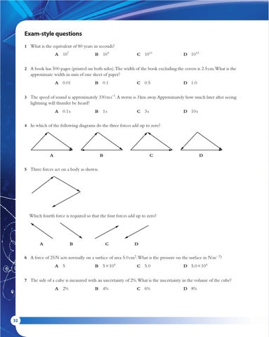Physics for the IB Diploma (sixth edition), Tsokos, Cambridge