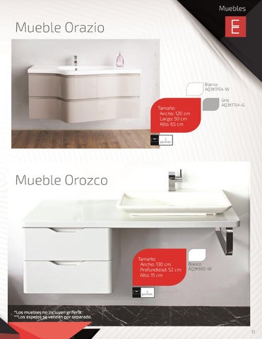 Elmec PANAMA 家具目录 · Muebles y espejos 第 11 页