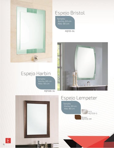 Elmec PANAMA 家具目录 · Muebles y espejos 第 16 页