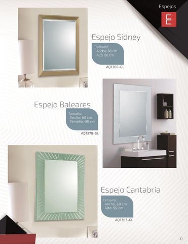 Elmec PANAMA 家具目录 · Muebles y espejos 第 17 页