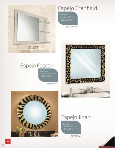 Elmec PANAMA 家具目录 · Muebles y espejos 第 20 页