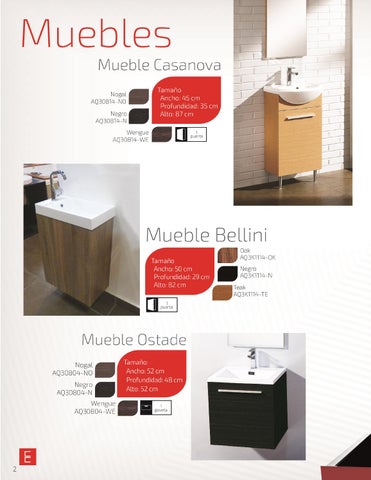 Elmec PANAMA 家具目录 · Muebles y espejos 第 2 页