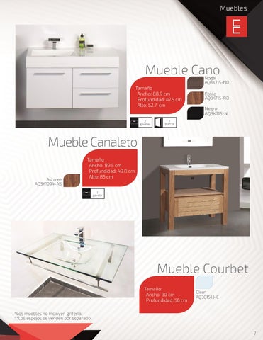 Elmec PANAMA 家具目录 · Muebles y espejos 第 7 页