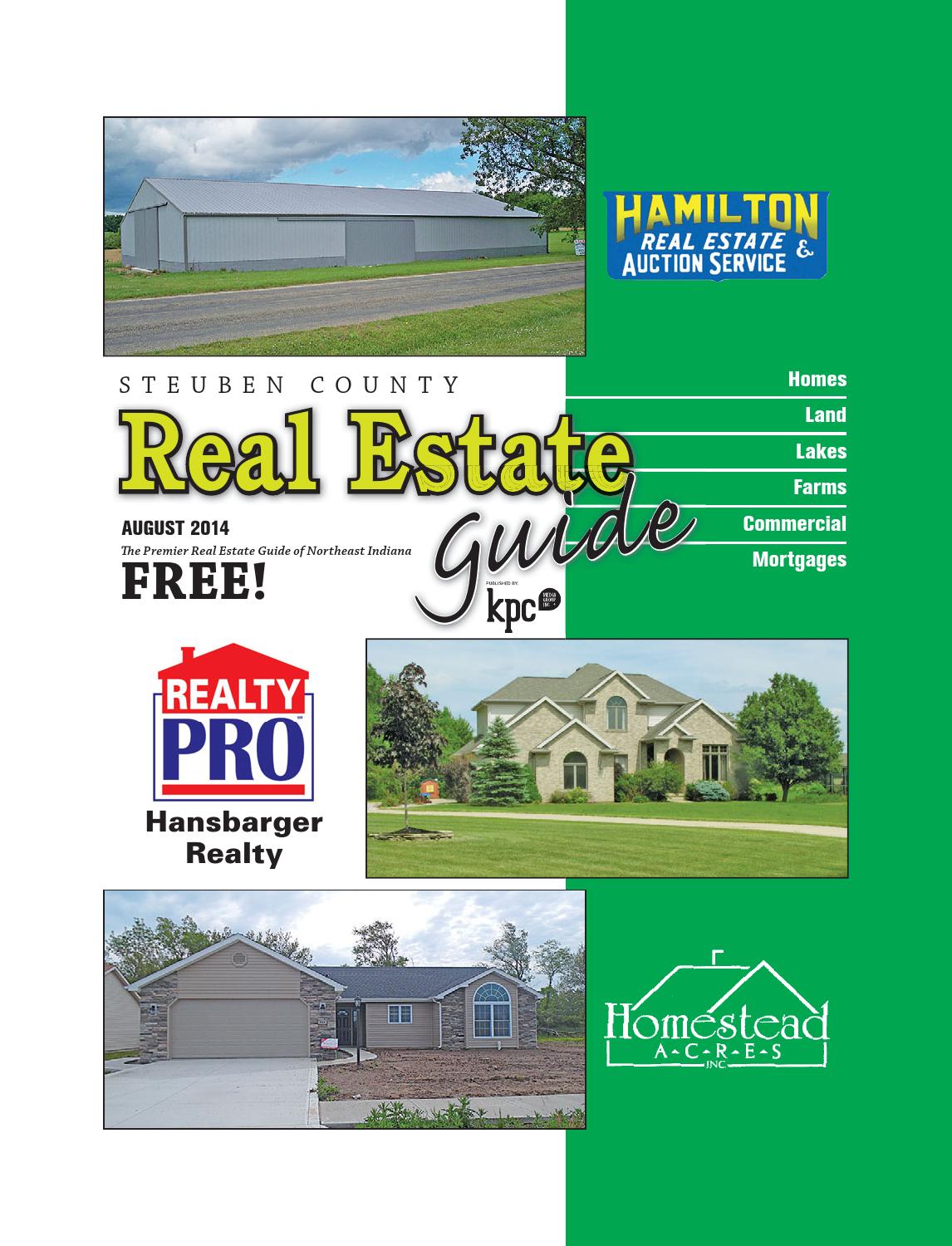 Steuben County Real Estate Guide July 2014 by KPC Media Group Issuu