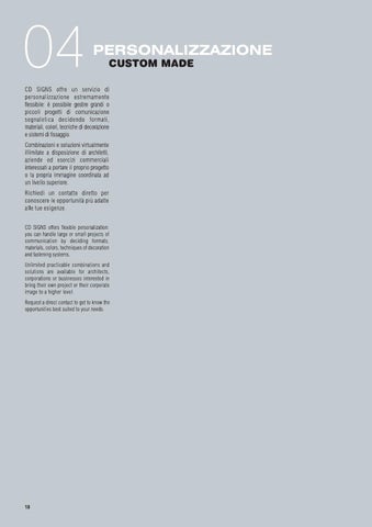 Colombo Design S.p.A. 家具目录 · Cat. Signs 第 20 页
