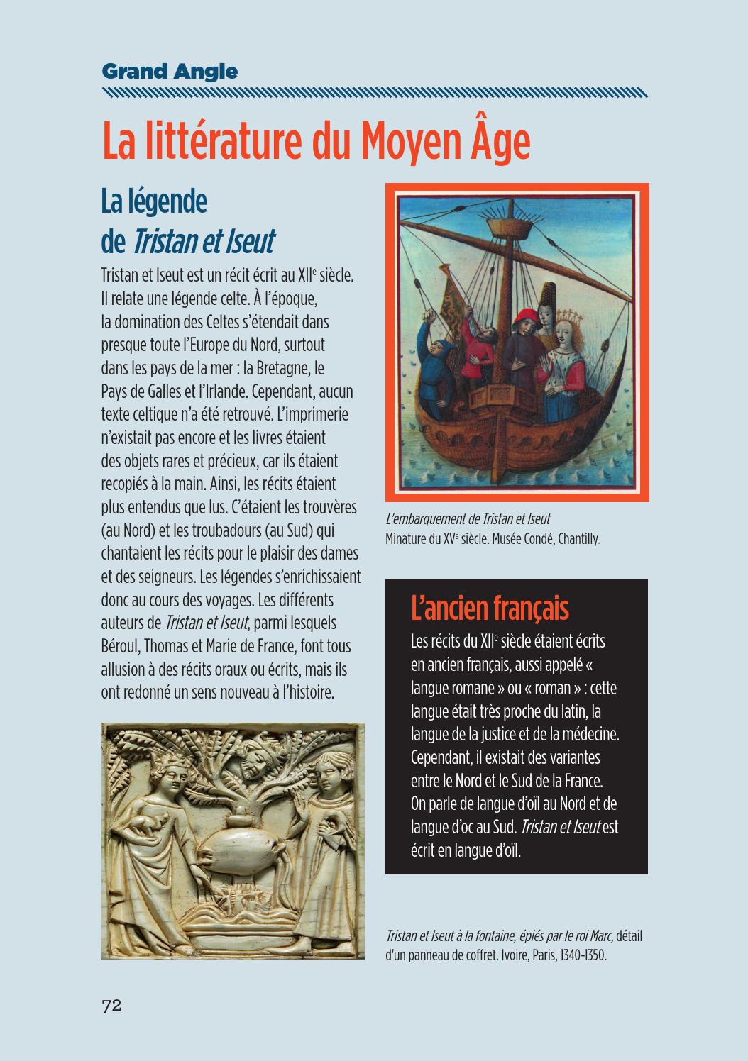 Résumé Du Livre Tristan Et Iseut Chapitre Par Chapitre