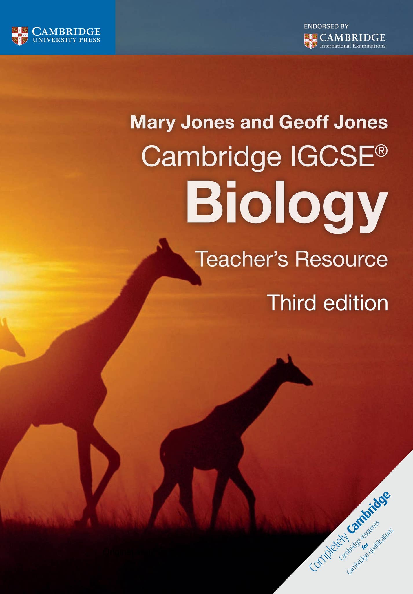 Cambridge IGCSE Biology Teacher's Resource (third edition) by Cambridge IGCSE Biology Teacher's Resource (third edition) by