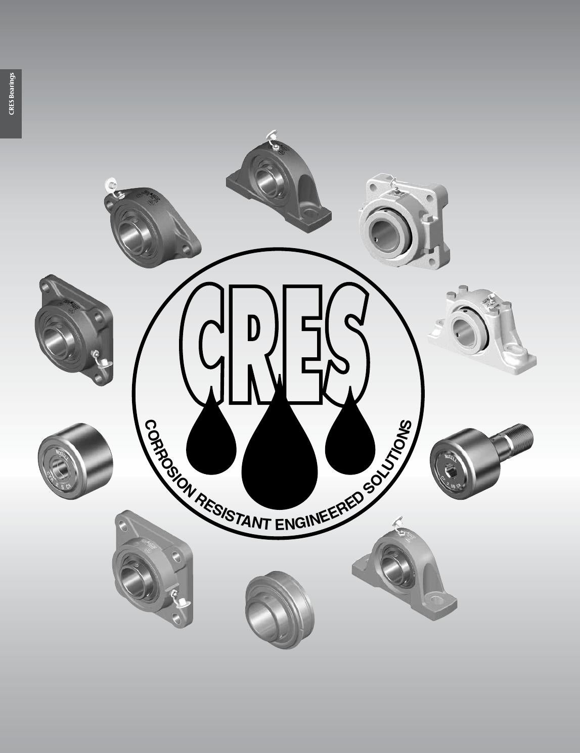 Mcgill sealmaster corrosion resistant cres bearings en by ERIKS