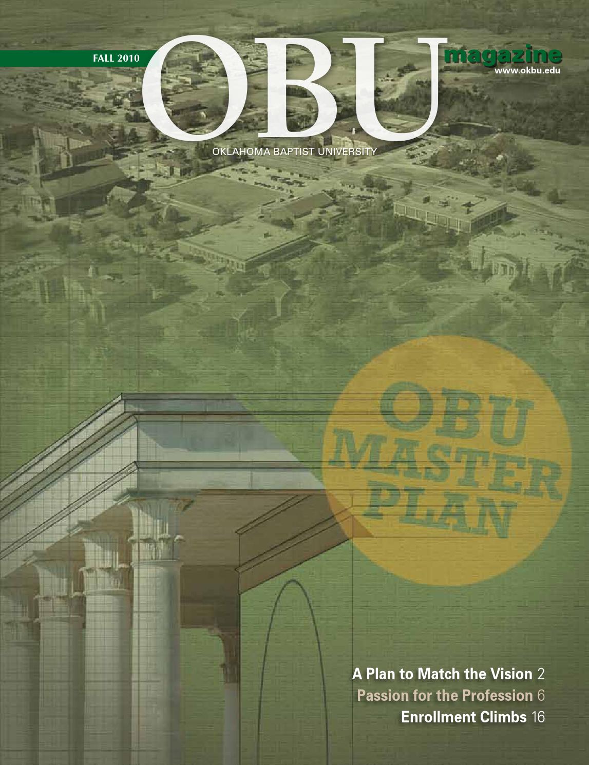 OBU Magazine—Fall 2010 by Oklahoma Baptist University Issuu