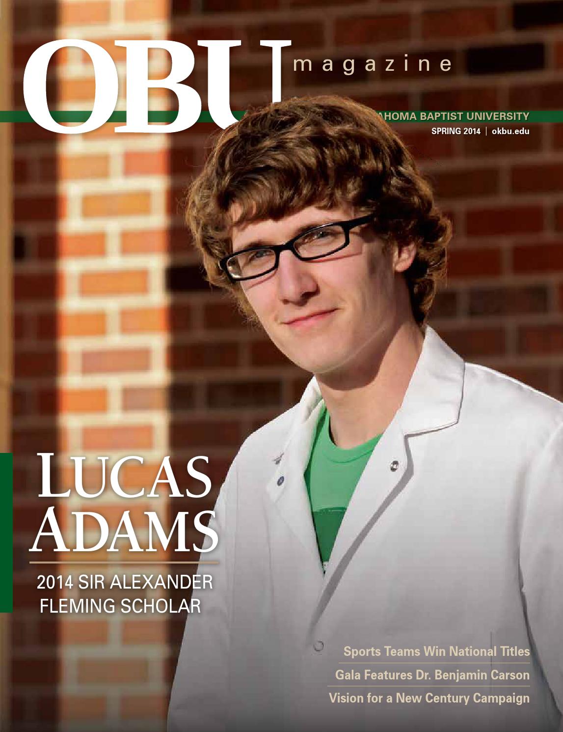 Obu Magazine Spring 2014 By Oklahoma Baptist University Issuu