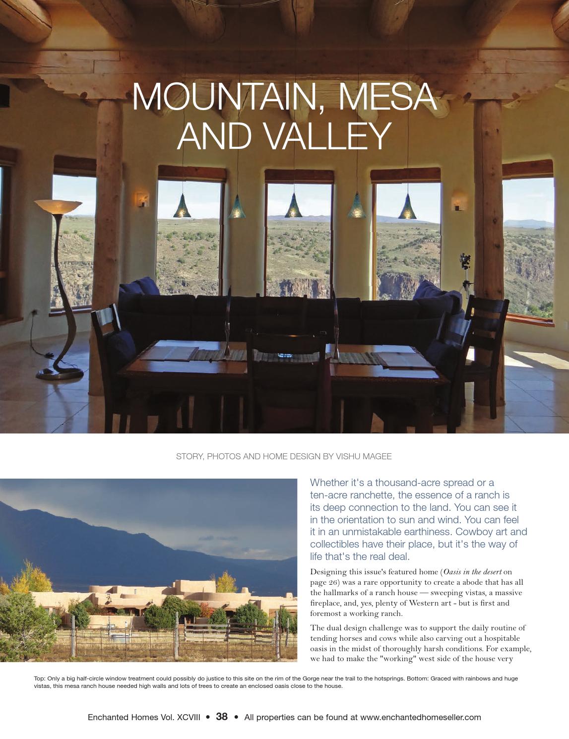 Enchanted Homes August/September 2014 by The Taos News Issuu
