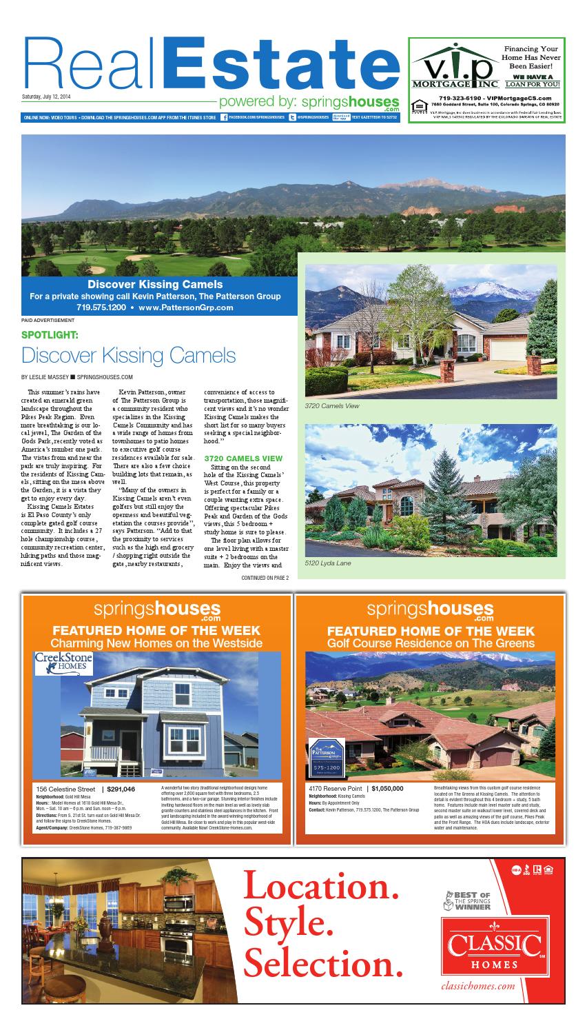 Real Estate 07/12/14 by Colorado Springs Gazette, LLC Issuu