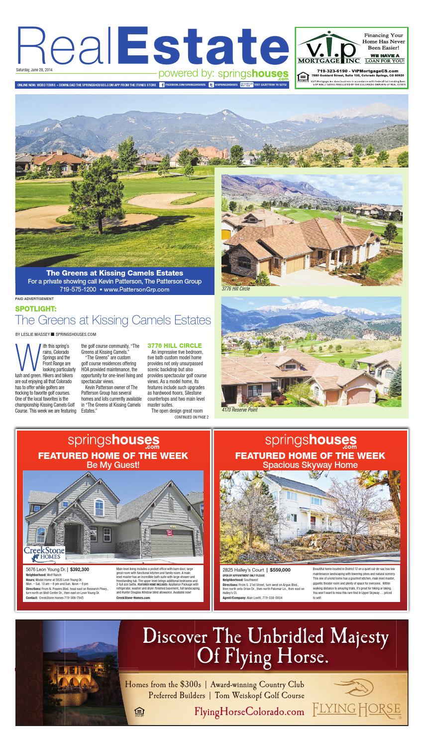 Real Estate 06/28/14 by Colorado Springs Gazette, LLC Issuu
