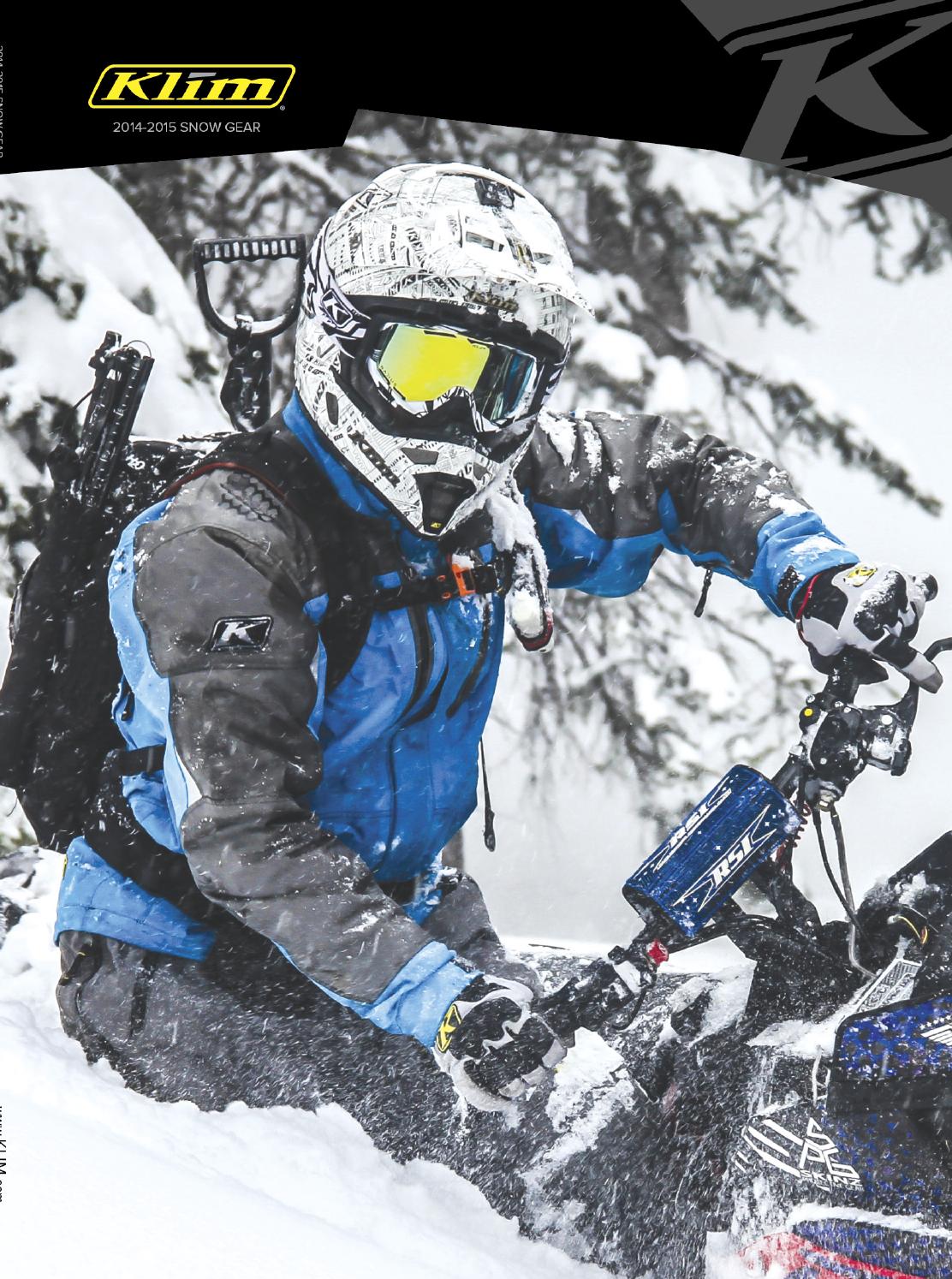 20142015 Klim Snow Gear INTERNATIONAL by KLIM Issuu