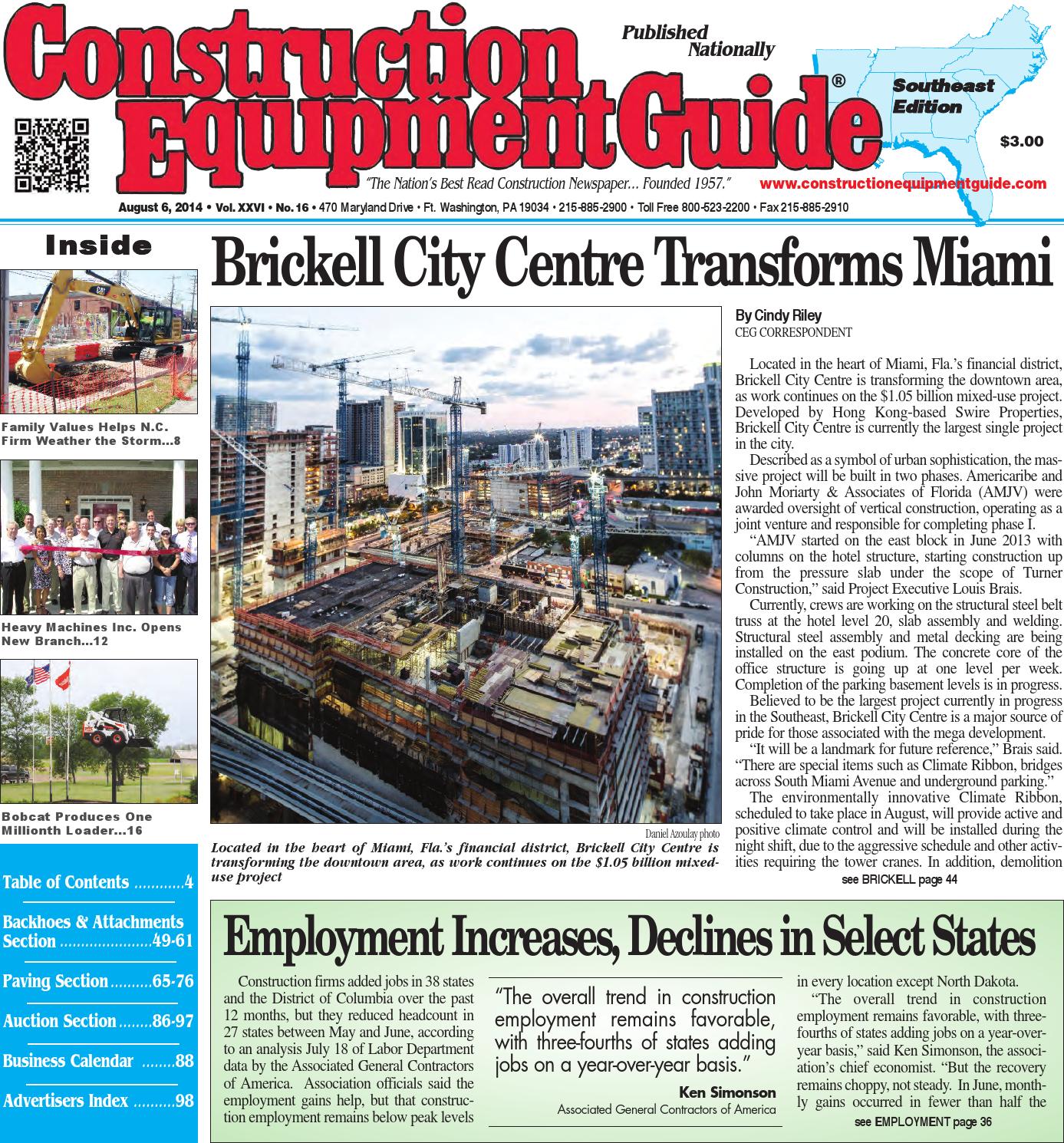 Southeast 16 2014 by Construction Equipment Guide - Issuu Southeast 16 2014 by Construction Equipment Guide - Issuu