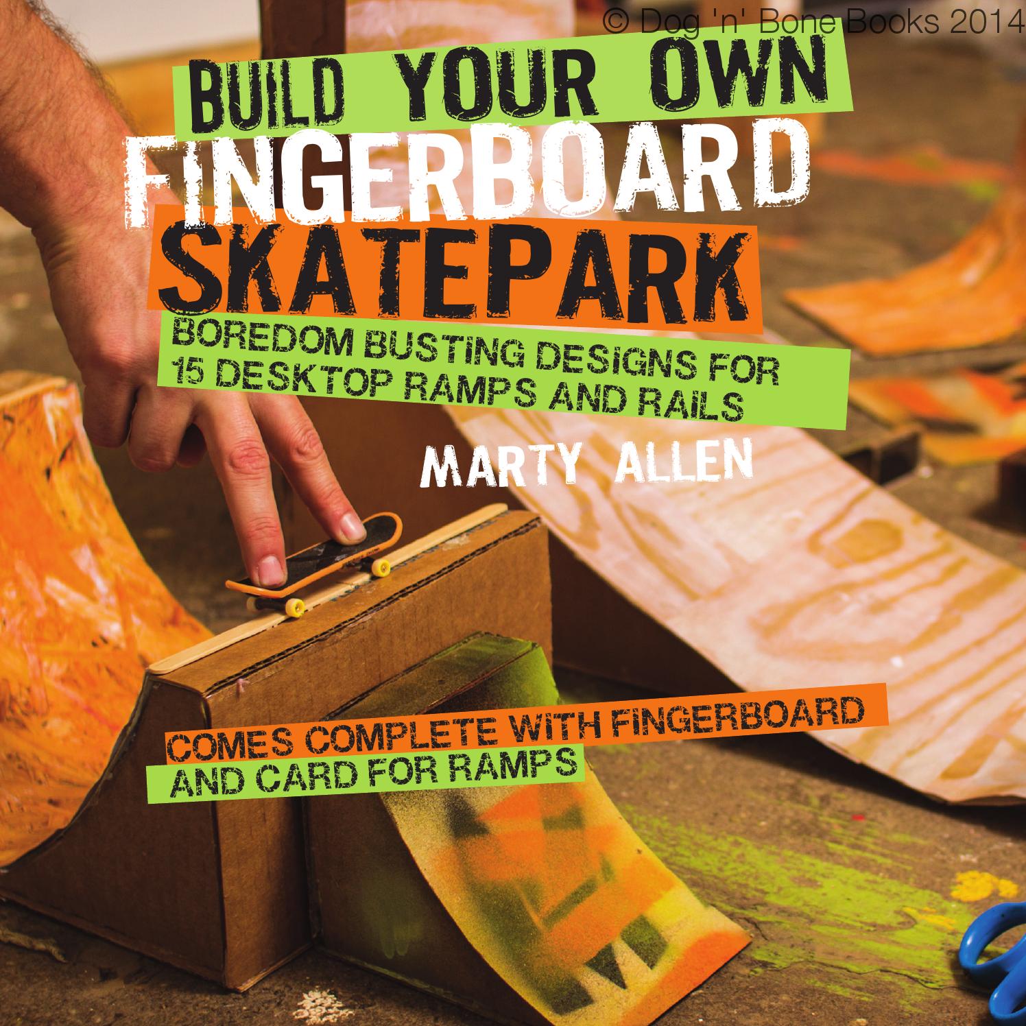 fingerboard skatepark diy