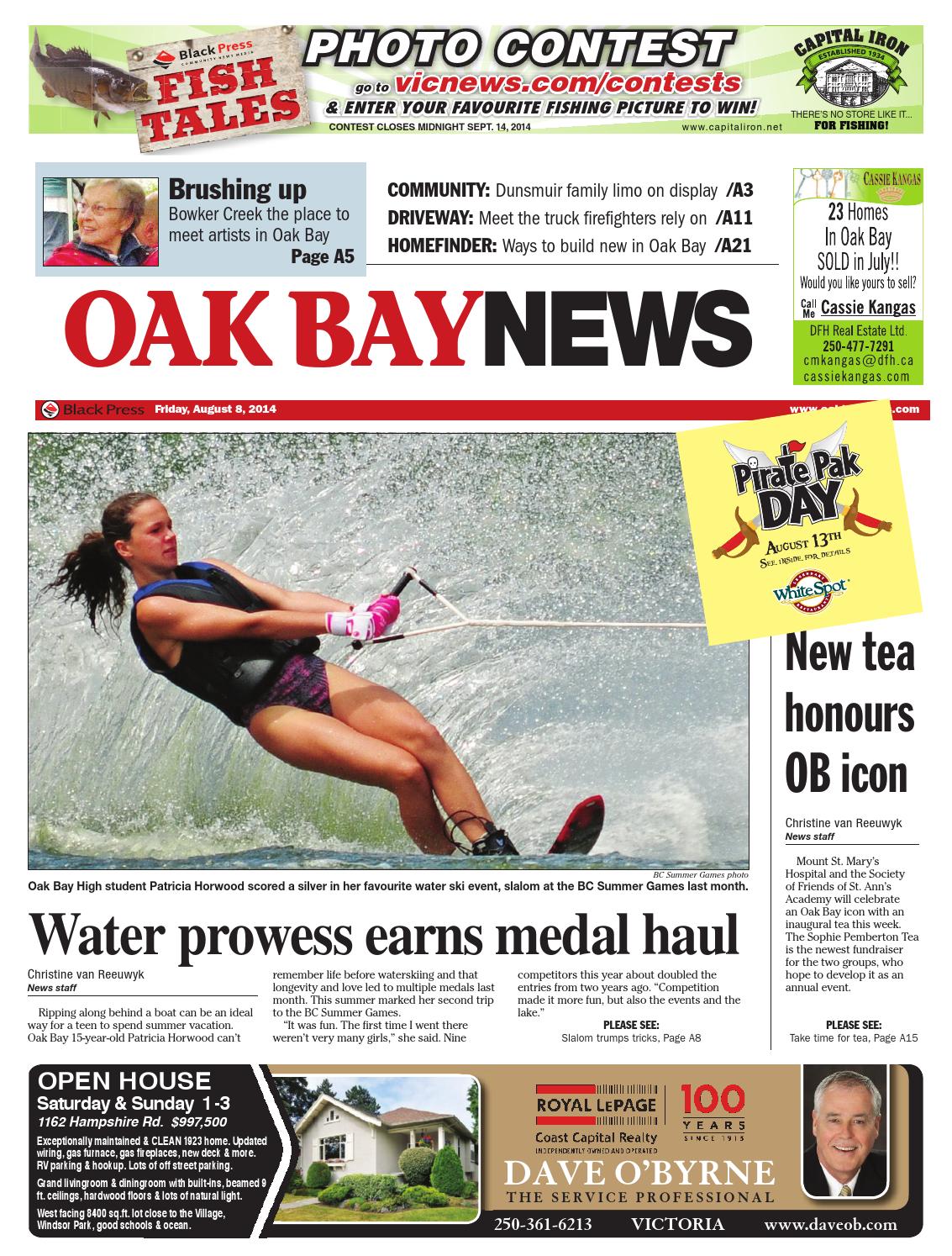 Oak Bay News, August 08, 2014 by Black Press Media Group Issuu