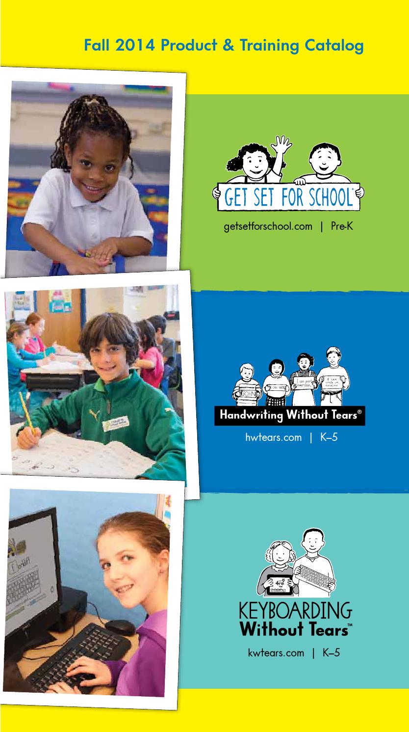 Hwt catalog Fall 2014 by Learning Without Tears Issuu