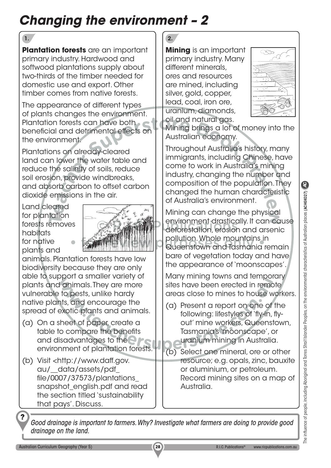 Australian Curriculum Geography Year 5 by Teacher Superstore Issuu