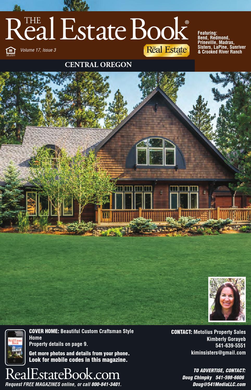 The Real Estate Book Central Oregon Edition by Central Oregon Real Estate Guide Issuu