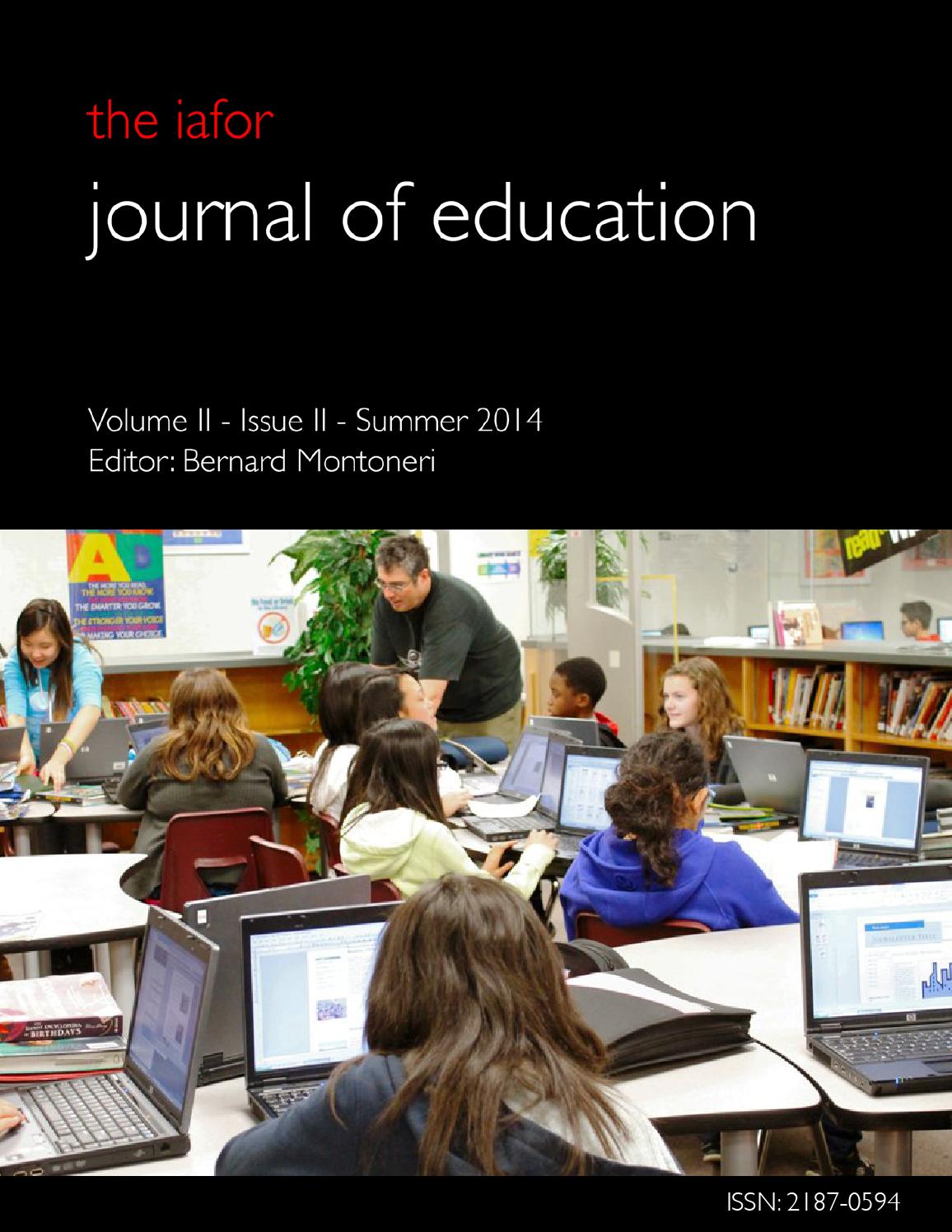 IAFOR Journal of Education Volume II Issue II by IAFOR Issuu