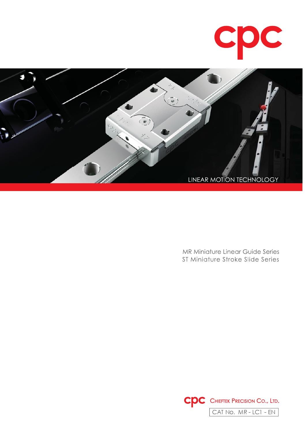MR/ST series CPC linear guides by Daniel Klingler Issuu