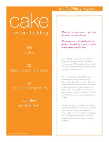 Cake drapery bedding workbook 第 8 页