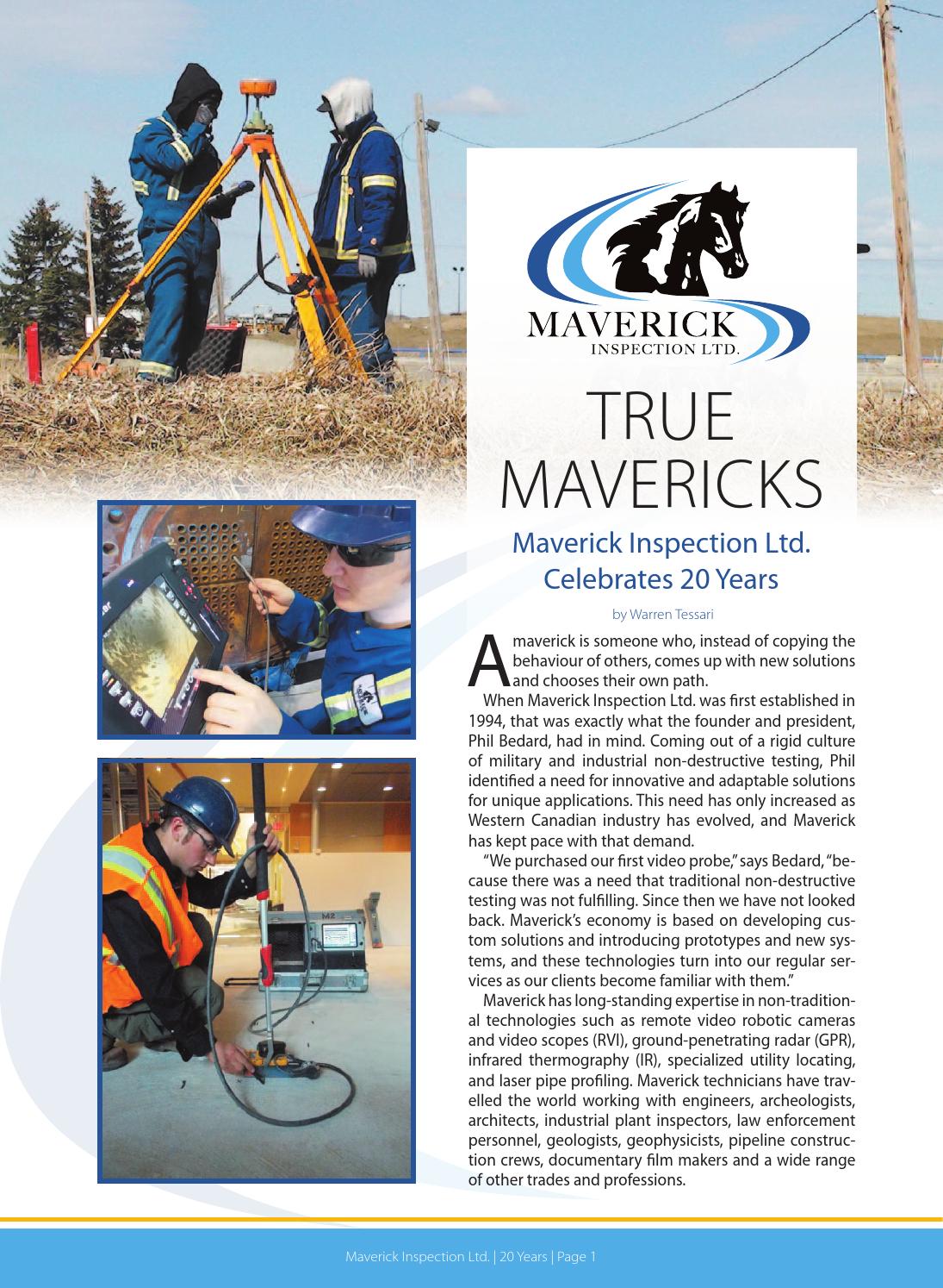 Maverick profile by Business in Edmonton Magazine Issuu
