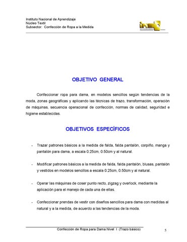 Confeccion de ropa para dama a la medida (trazo basico) by BLANCA - Issuu