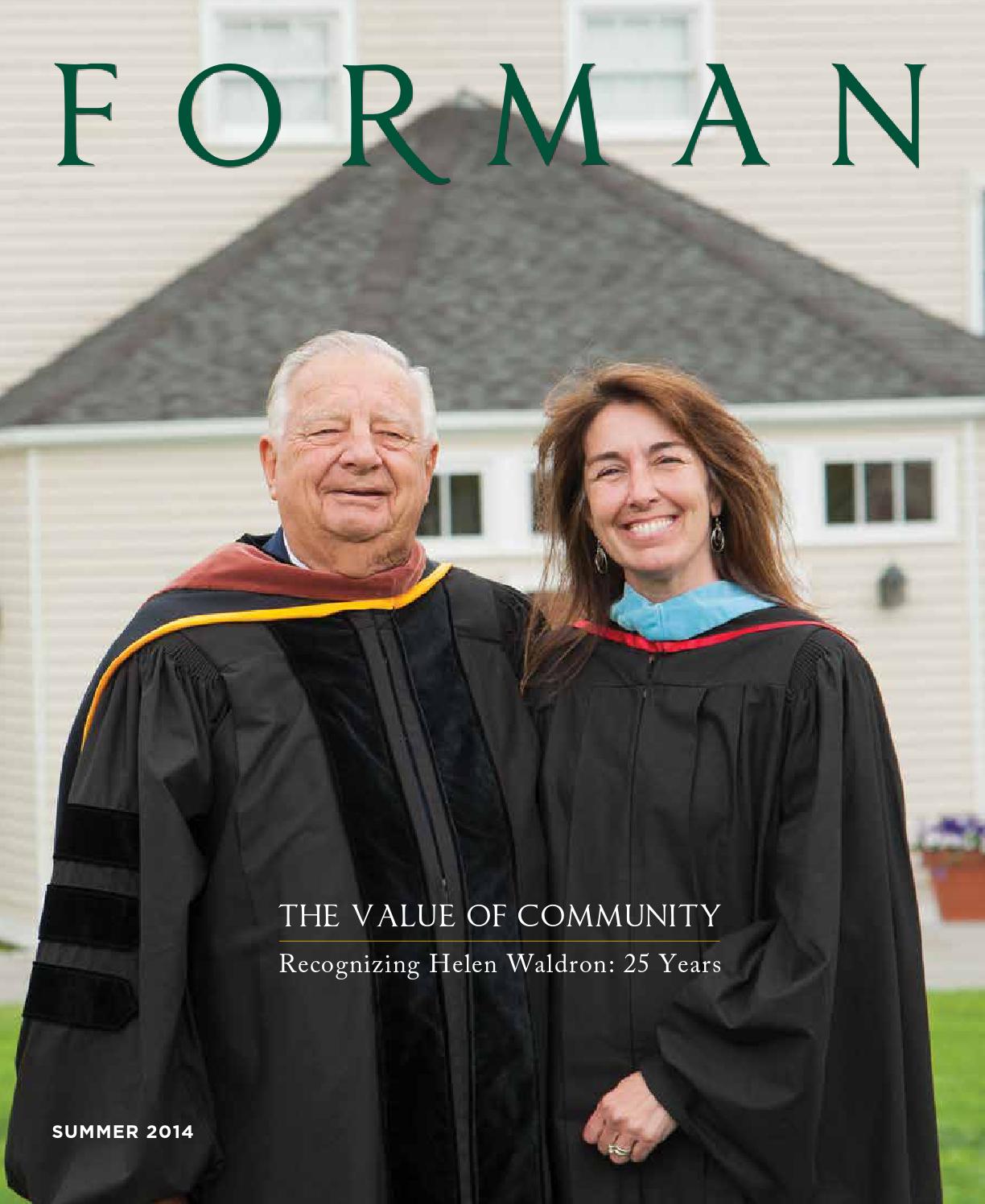 The Forman Letter by Forman School Issuu