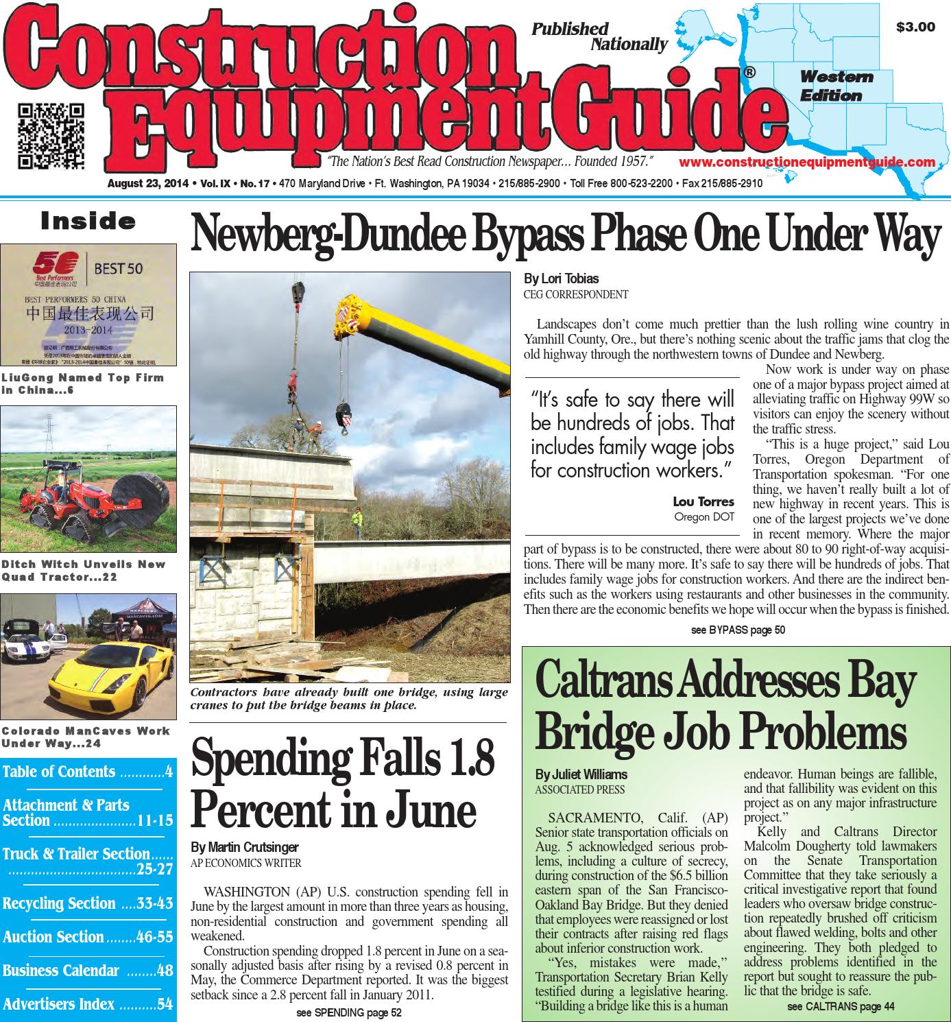 West 17 2014 By Construction Equipment Guide Issuu<script async src=