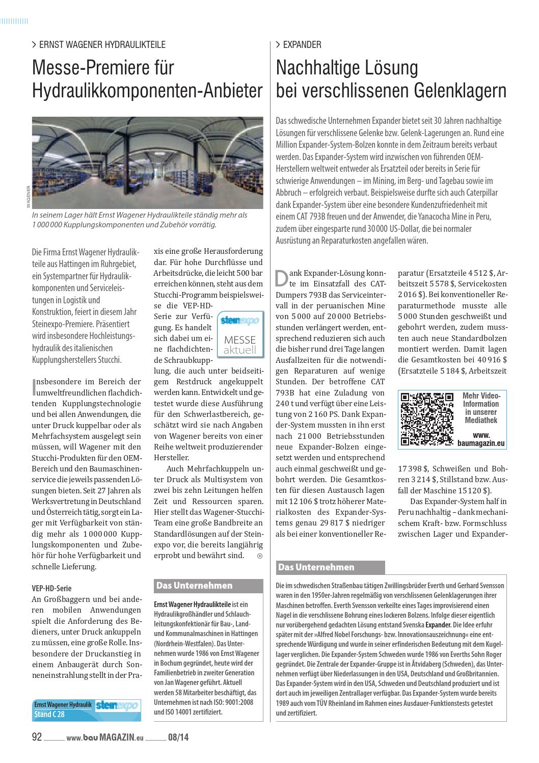 Baumagazin August 2014 By Sbm Verlag Gmbh Issuu
