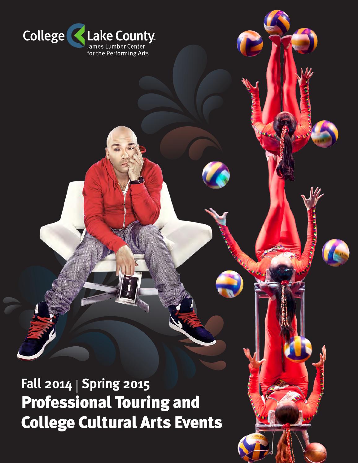 201415 Professional Touring and College Cultural Arts Events Brochure