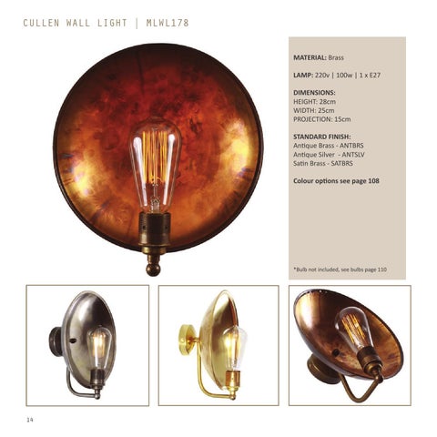 Mullan Lighting - Timeless 灯饰产品集 第 1 册 2014 第 14 页