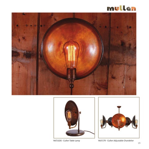 Mullan Lighting - Timeless 灯饰产品集 第 1 册 2014 第 15 页