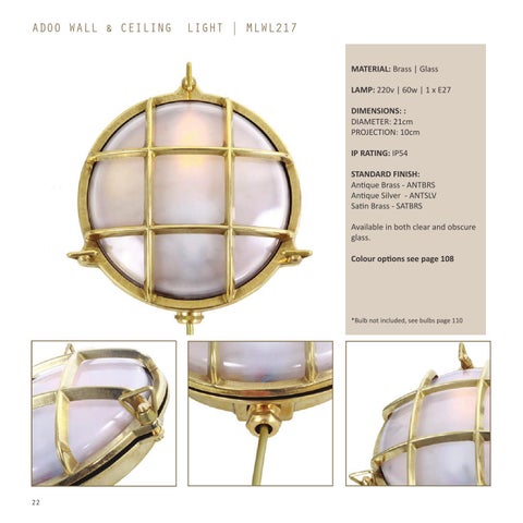 Mullan Lighting - Timeless 灯饰产品集 第 1 册 2014 第 22 页