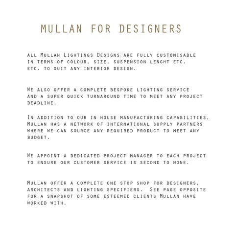 Mullan Lighting - Timeless 灯饰产品集 第 1 册 2014 第 8 页