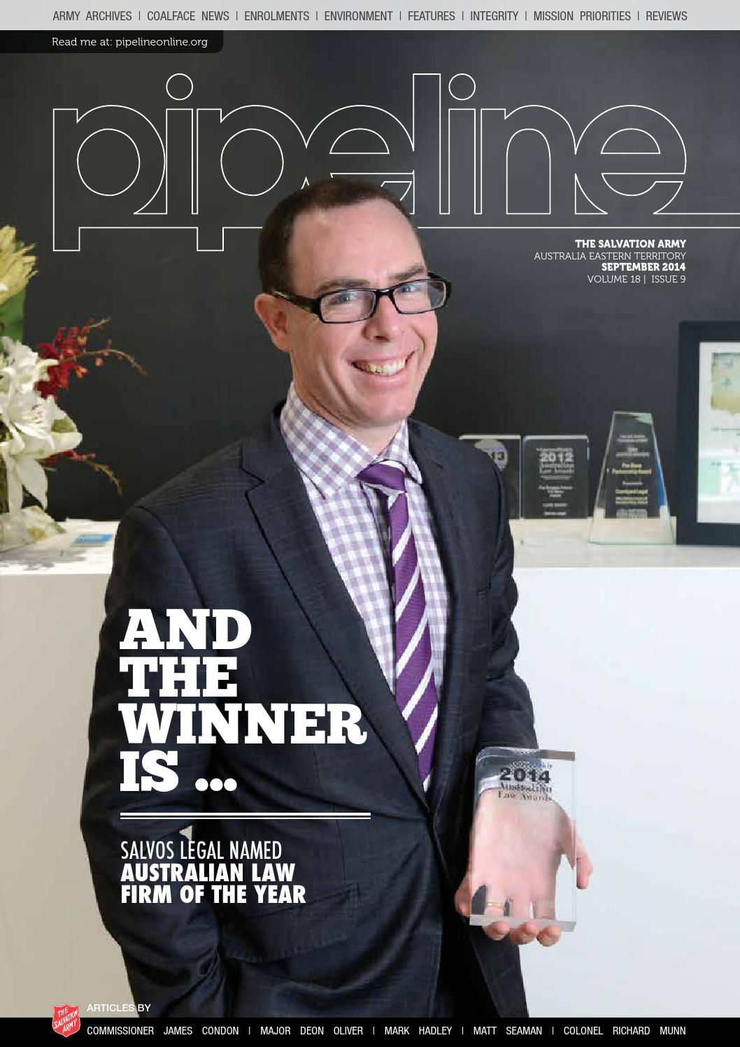 And the winner is... by The Salvation Army - Issuu