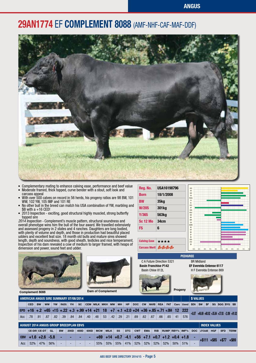 ABS Australia 201415 Beef Sire Directory by ABS Global, Inc. Issuu