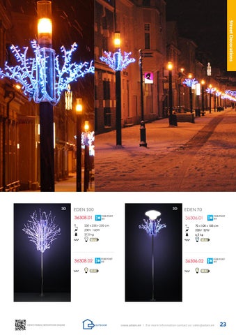 ADAMLIGHTS Adam Decolight Christmas 灯饰目录 2014/ 2015 第 23 页