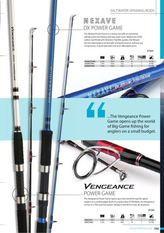 new shimano rods 2015 Shimano catalogue 2015 English by Shimano Europe BV